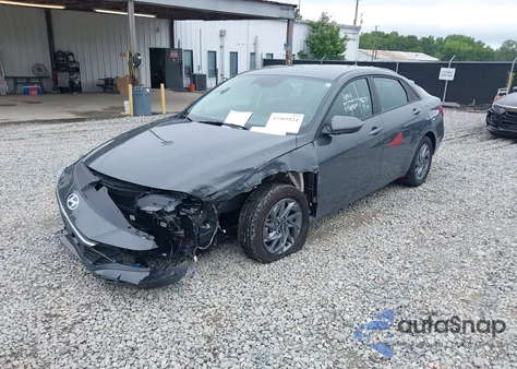 2024 Hyundai Elantra Sel from USA, damaged, VIN KMHLM4DG2RU838550